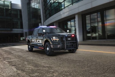 Ford has added more standard features to the F-150 Police Responder, including a perimeter alert system that monitors the exterior of the vehicle for motion and potential threats to officers.