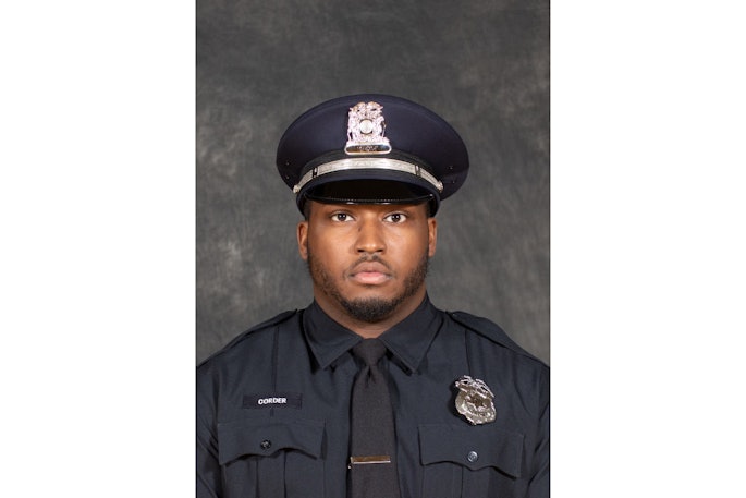 Milwaukee Police Officer Kendall Corder died Sunday in a local hospital. He was shot last week.