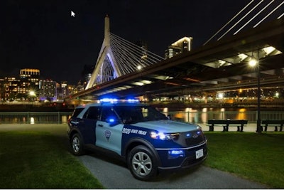 Massachusetts State Police has purchased 161 Ford Police Interceptor Utility hybrid vehicles for 2020.
