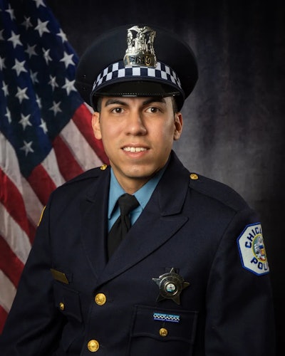 Chicago Officer Andres Vasquez-Lasso was shot and killed March 1 while pursuing a domestic violence suspect.